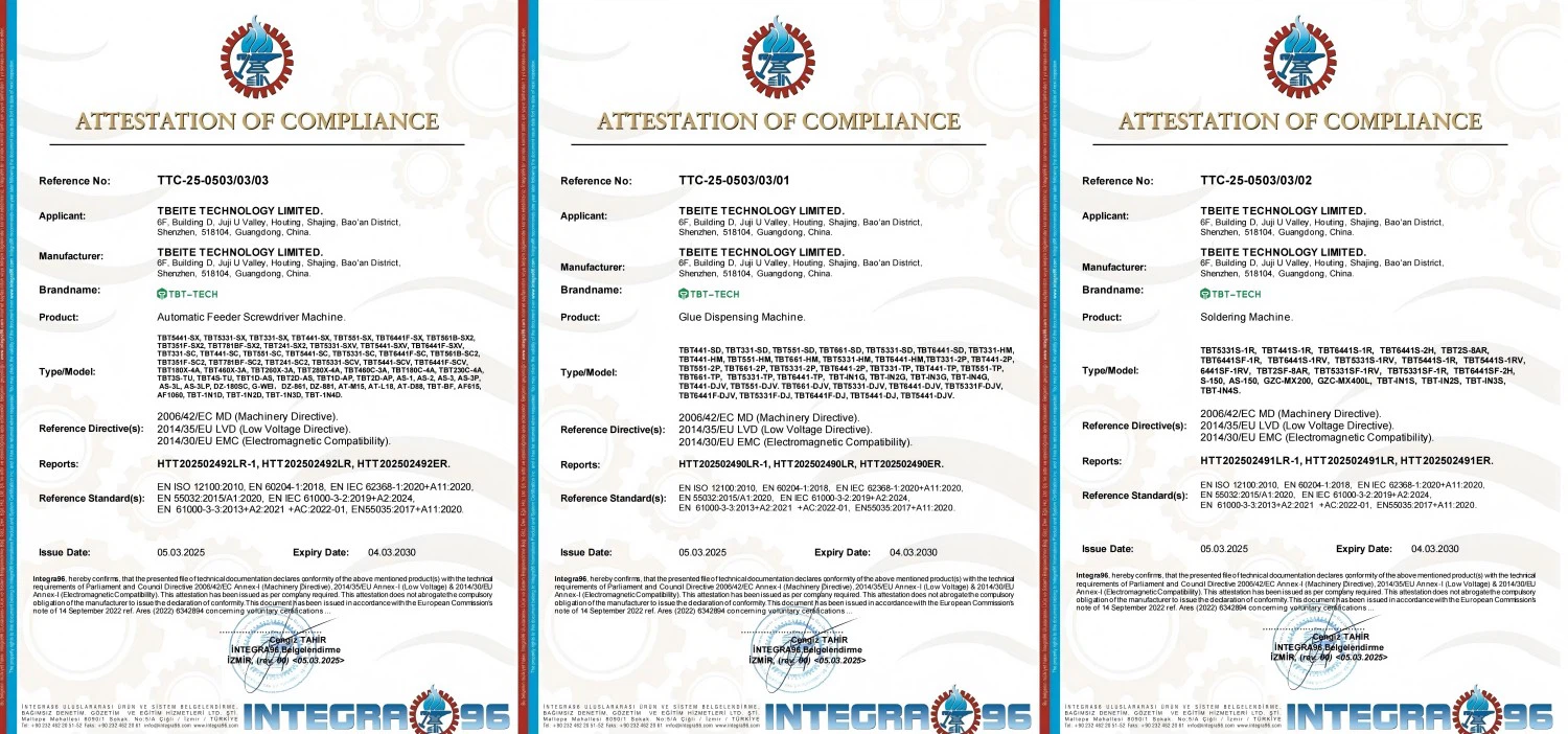 CE Certification CE Certification